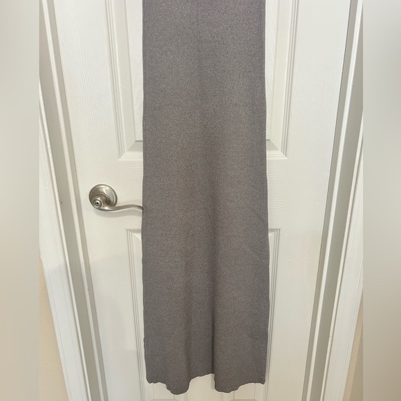 Dissh - Gomez Grey Strapless Rib Dress Size Medium - Picture 7 of 13